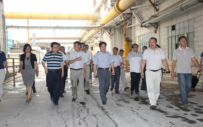 滄州領導班子去圣捷污水處理廠調研 滄州領導班子去圣捷污水處理廠調研