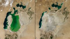 NASA公布近100年地球變化對比圖 水資源枯竭很嚴重 NASA公布近100年地球變化對比圖 水資源枯竭很嚴重